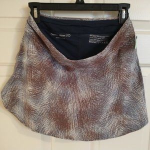 *RARE* Outdoor Voices LightSpeed Skort Brown and Blue Women's Size Small